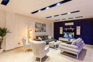 kiralık villa salonu